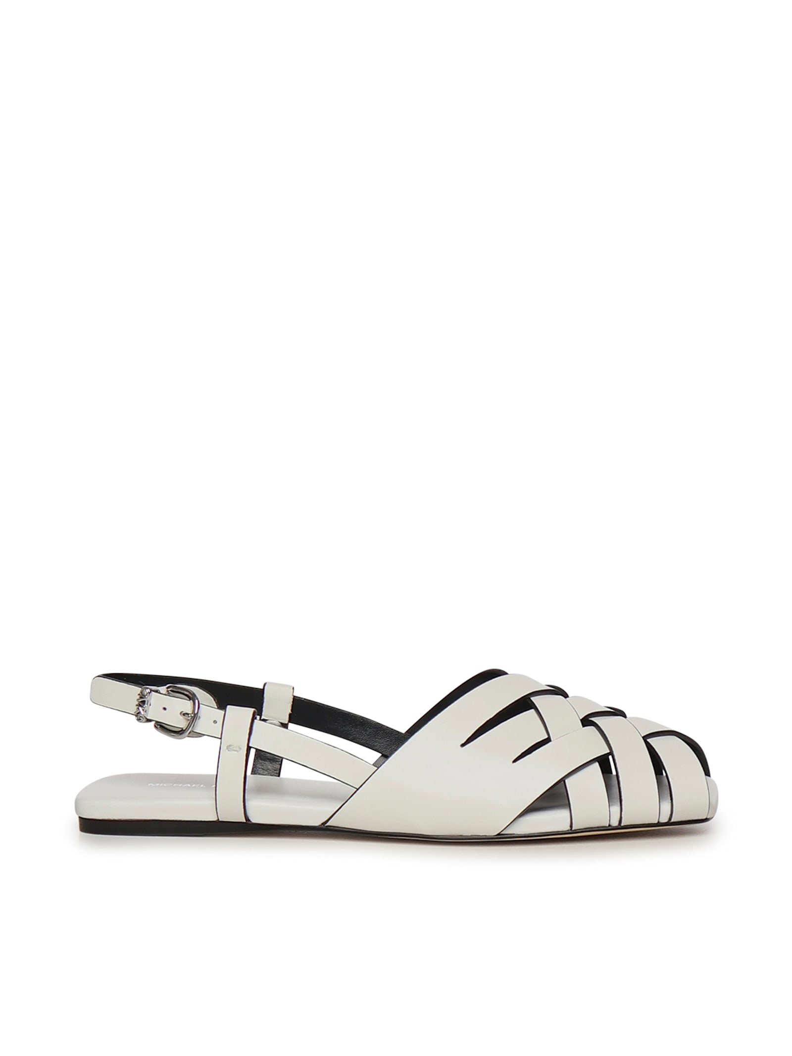 Michael Michael Kors Leather Sandals Irene Sling Flat