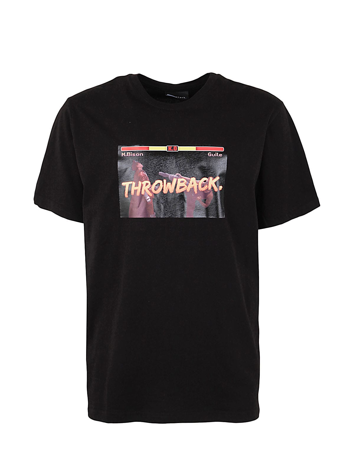 Shop Throwback Fighter T-shirt In Black