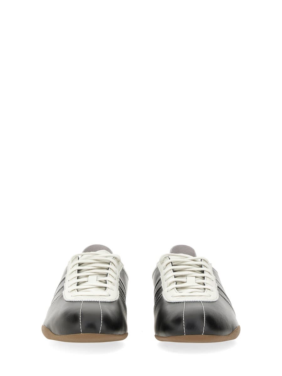 Y-3 Tokyo Leather Sneakers In Black