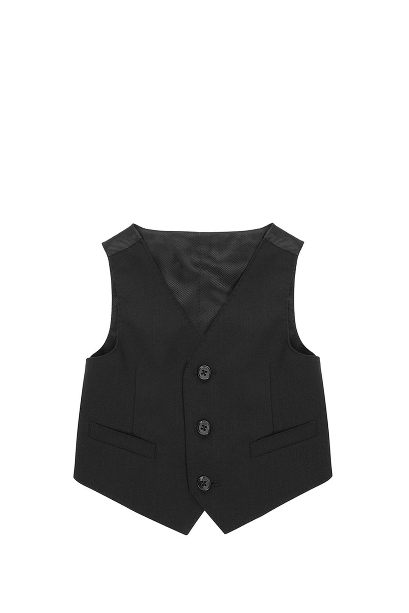 Shop Dolce & Gabbana Wool Vest In Back