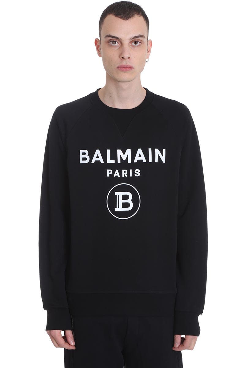 balmain sweatshirt grey