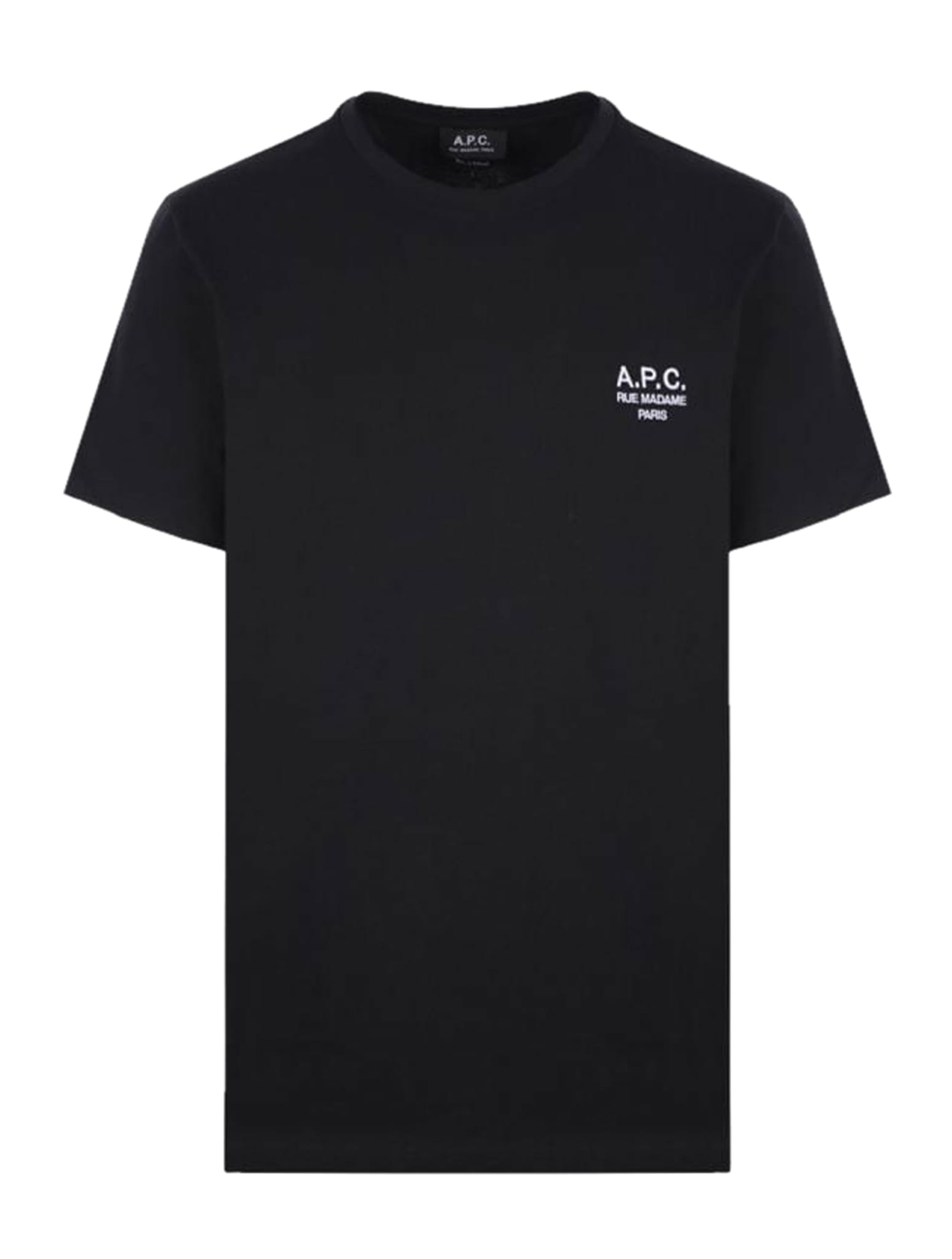 Shop Apc T-shirt Raymond In Lzz Black