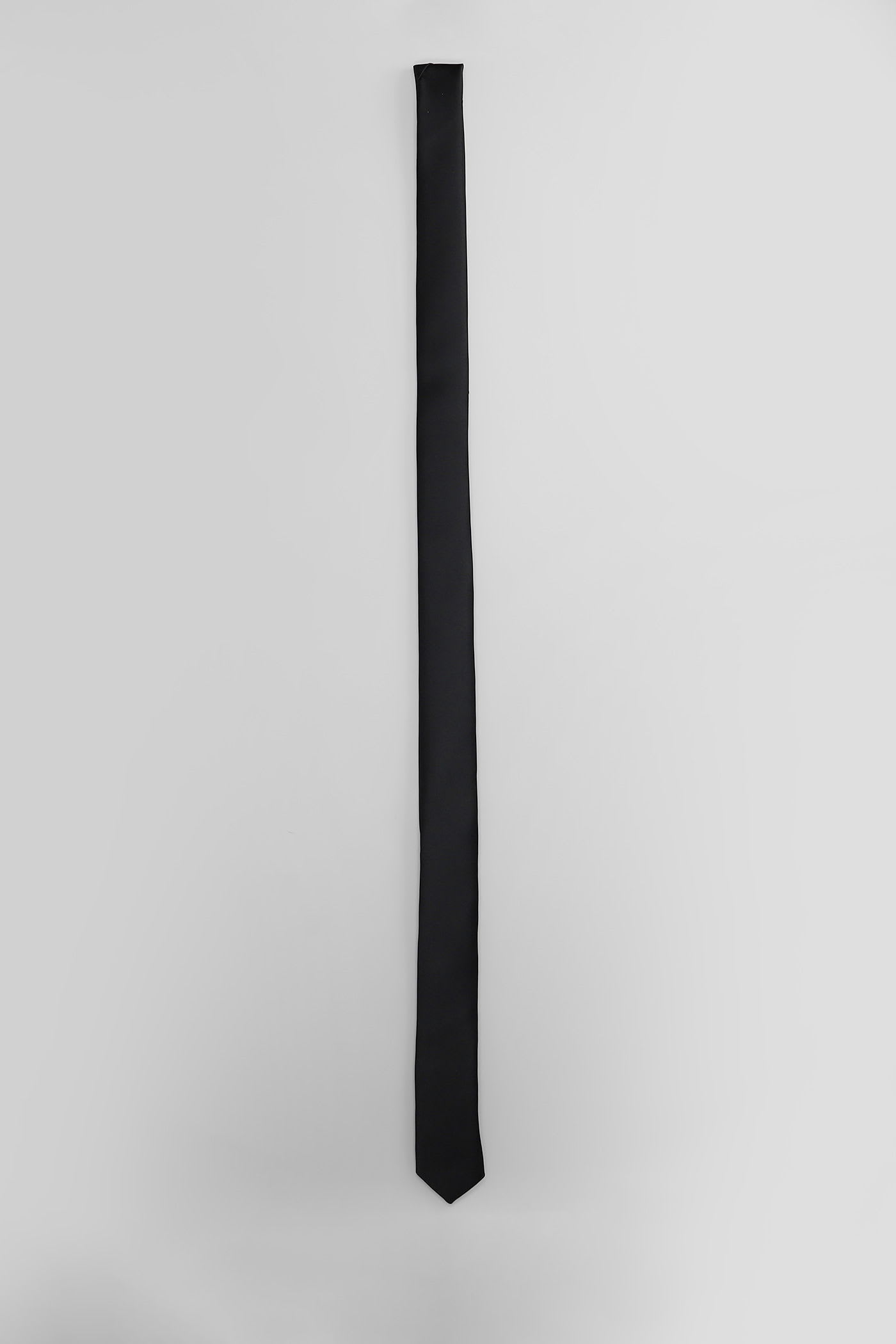 Lardini Tie In Black Polyester