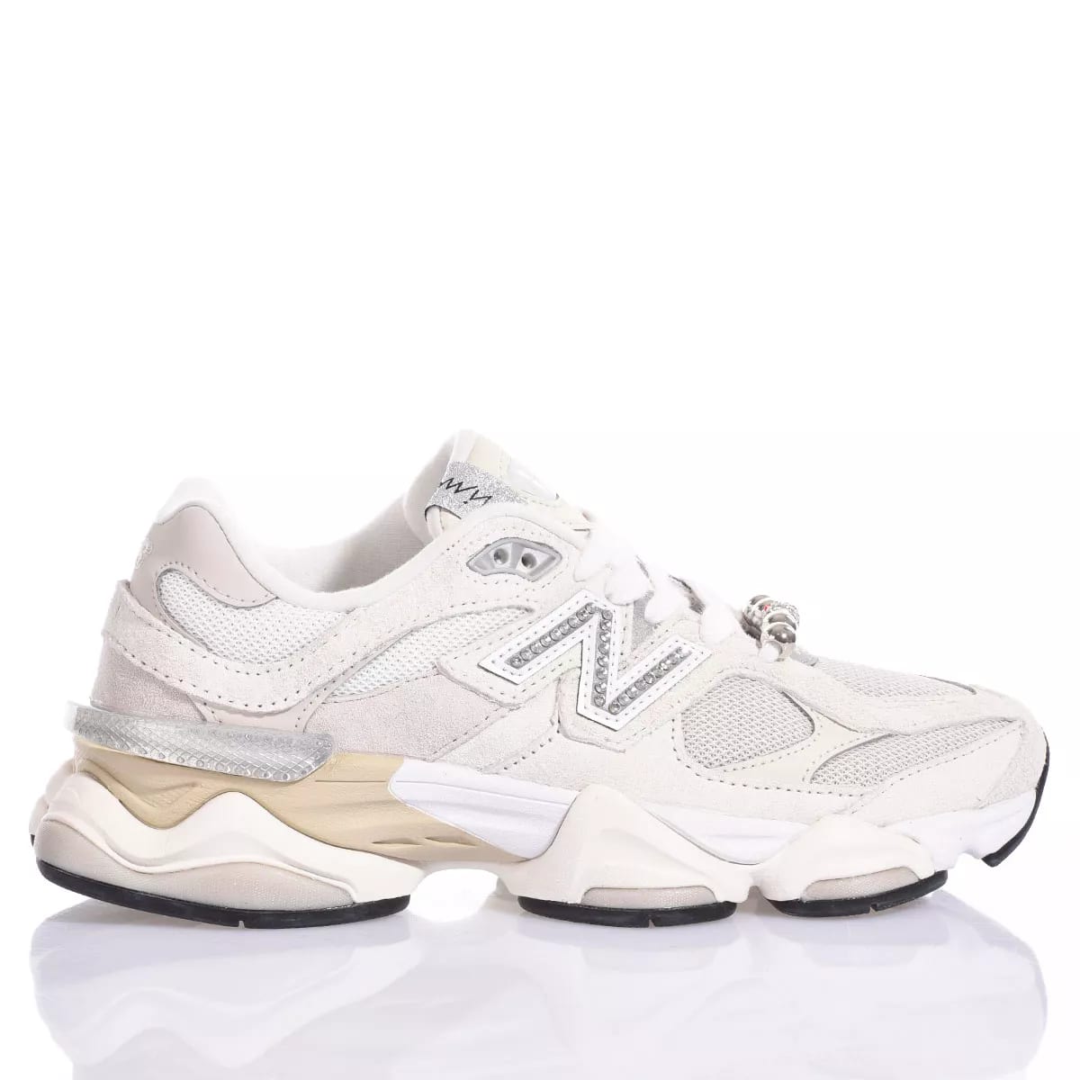 New Balance 9060 Chalk Swarovski