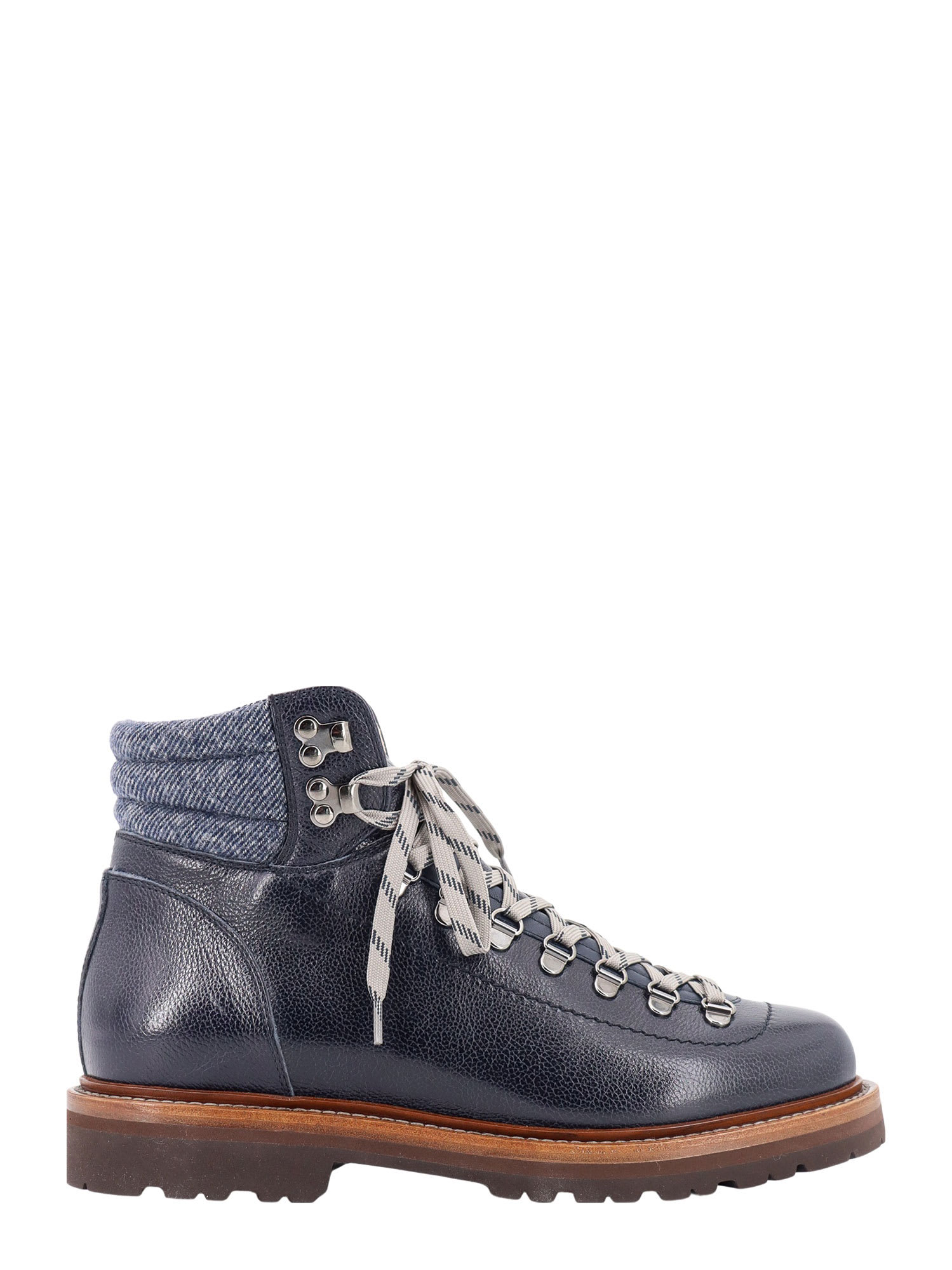 Shop Brunello Cucinelli Boots In Blue