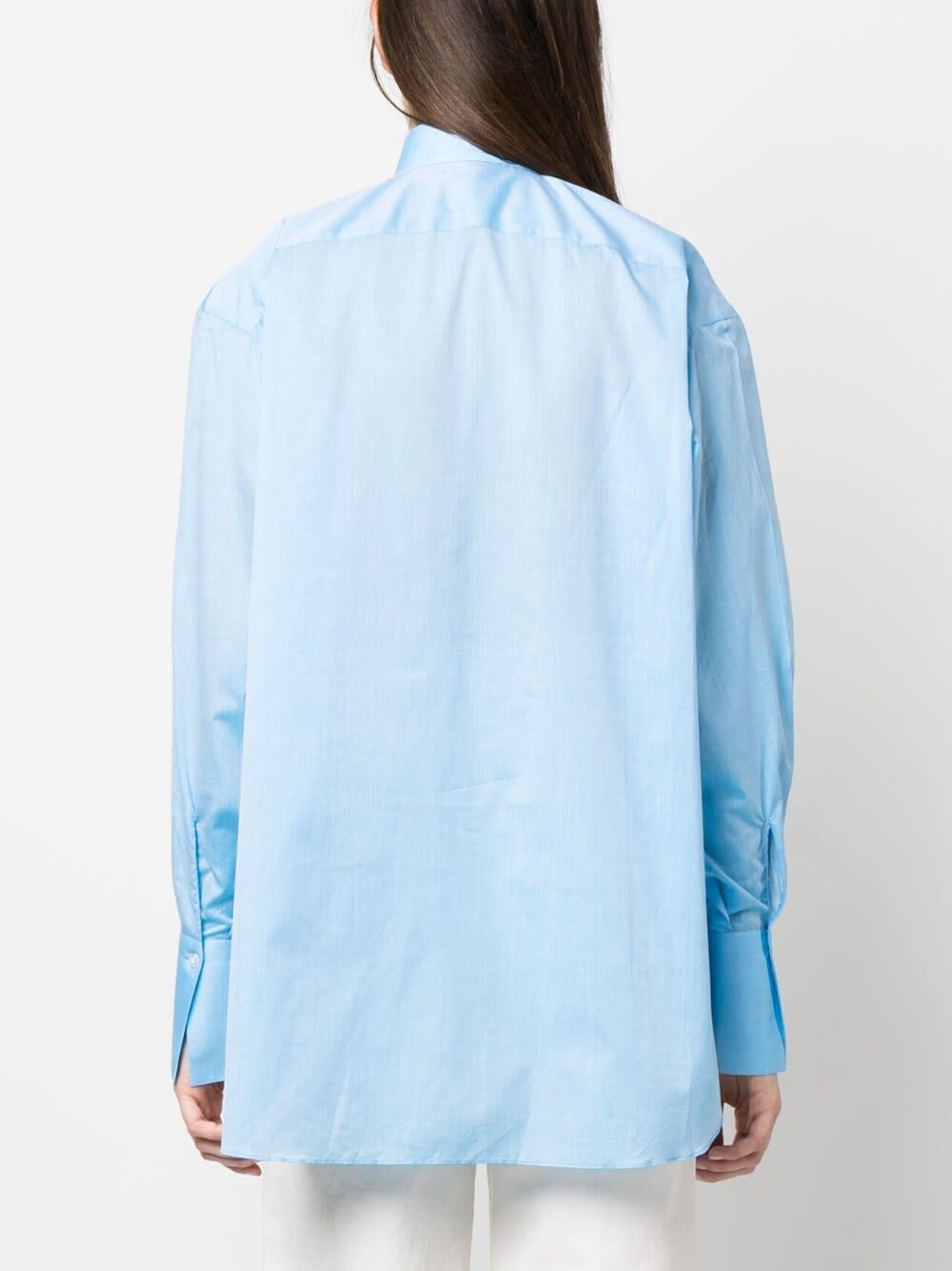 Finamore 1925 Finamore Cotton Shirt In Blue