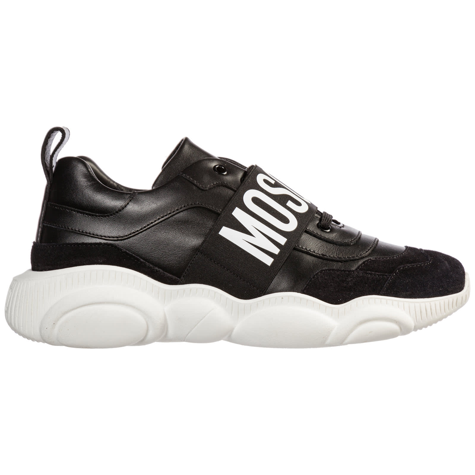 Moschino Moschino Shoes Leather Trainers Sneakers Teddy Run - Nero ...