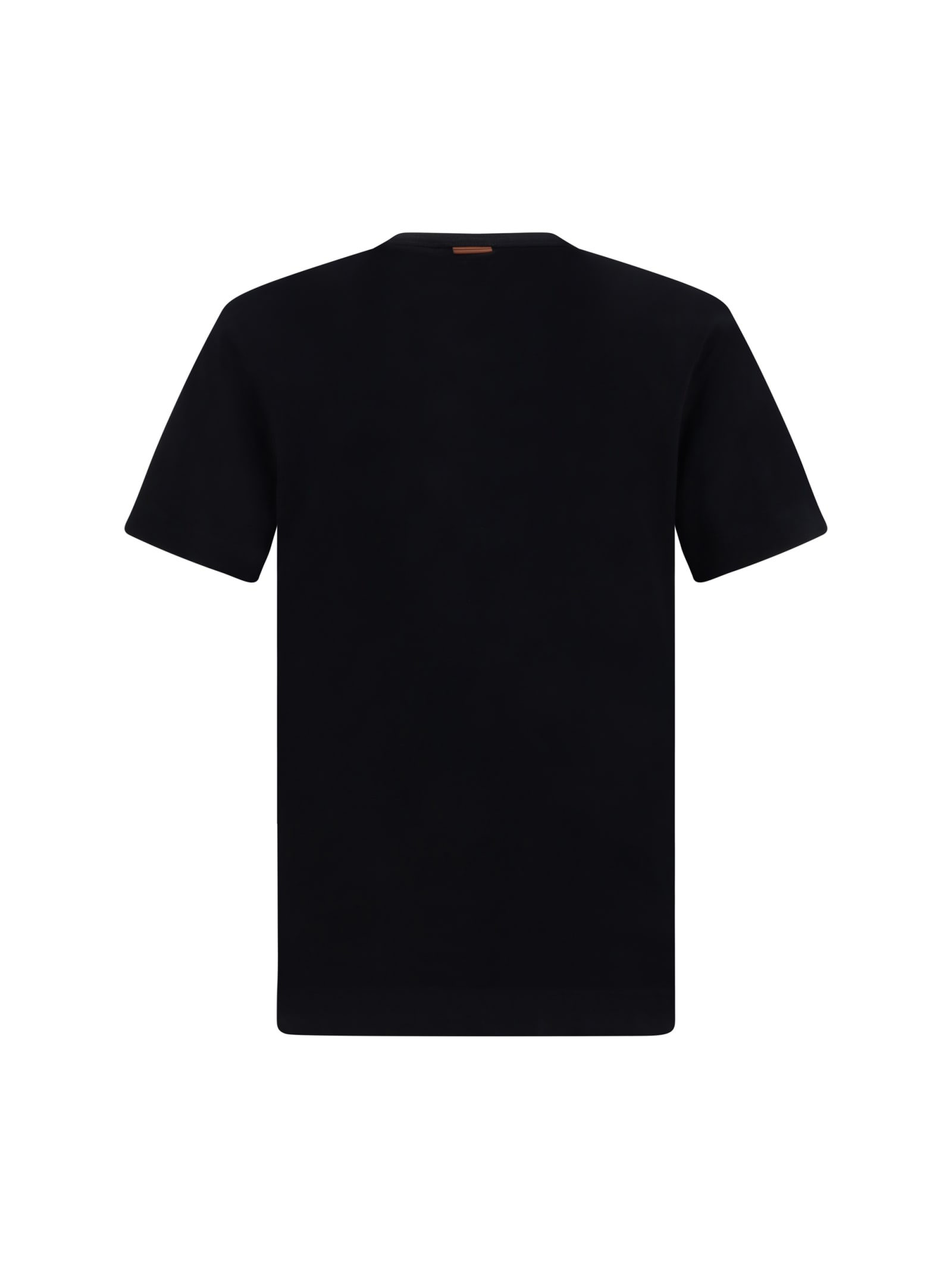 Shop Zegna T-shirt In K09