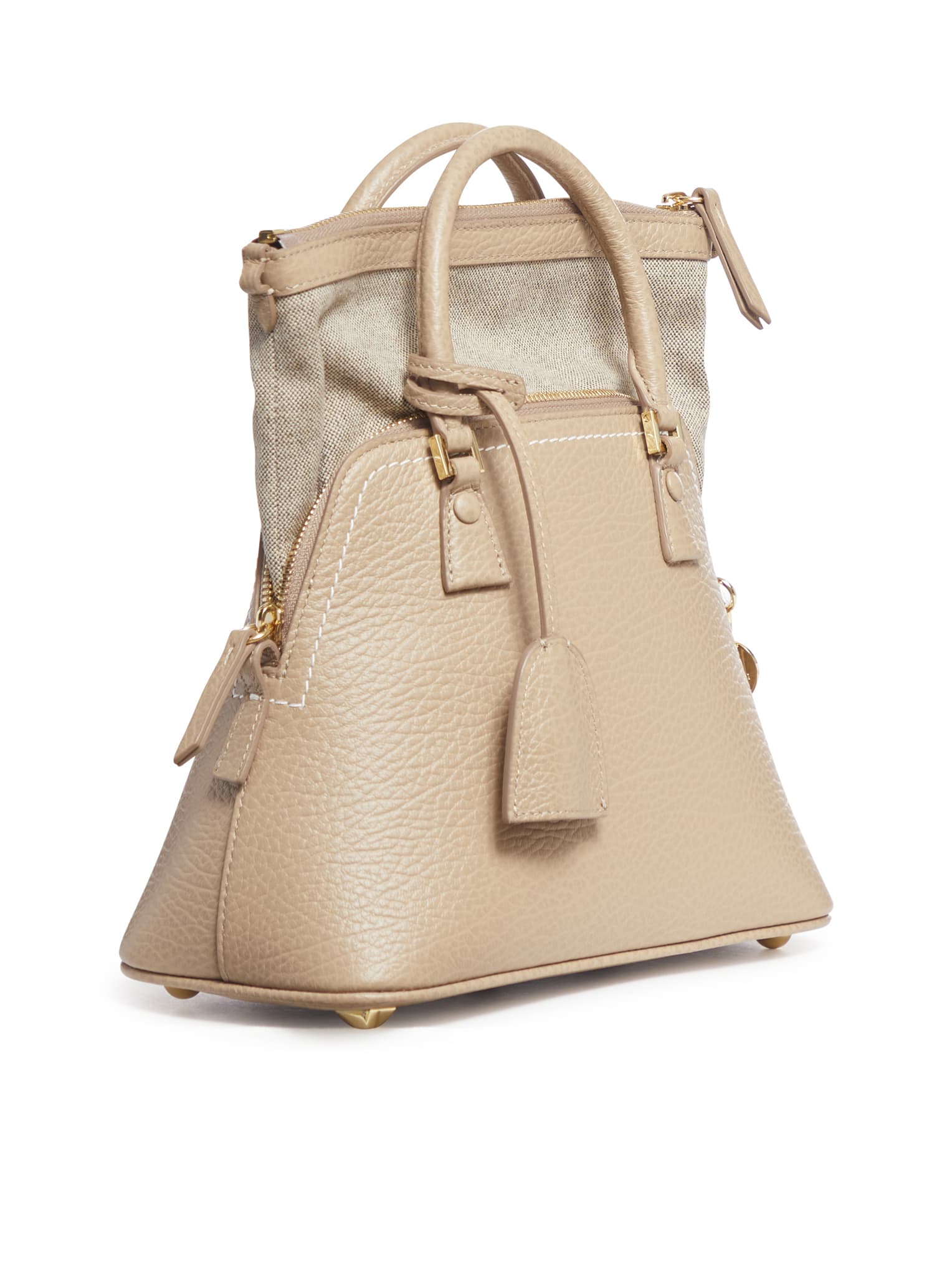 Shop Maison Margiela 5ac Handbag In Biche