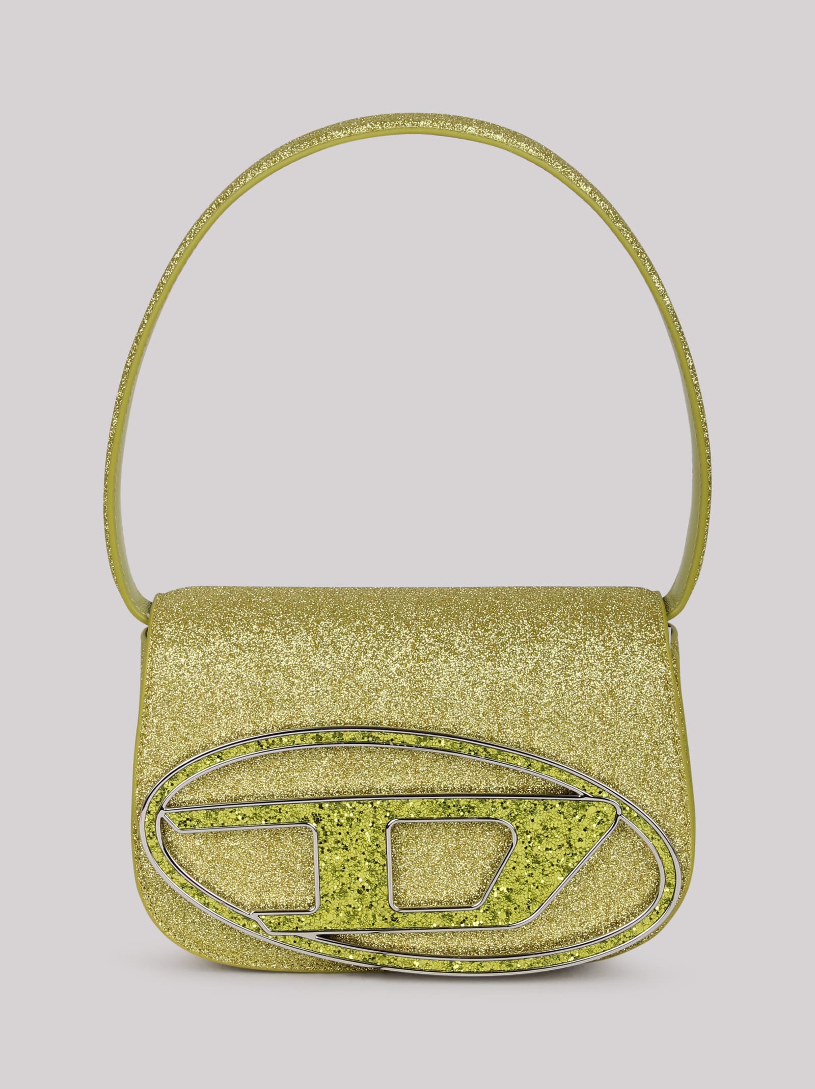 Shop Diesel 1dr Glitter Shoulder Bag