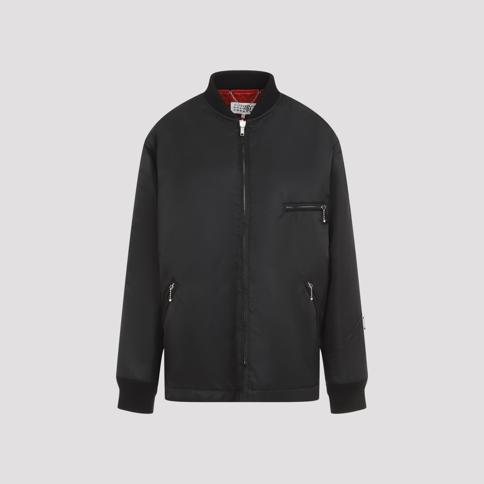 Shop Mm6 Maison Margiela Jacket In Black