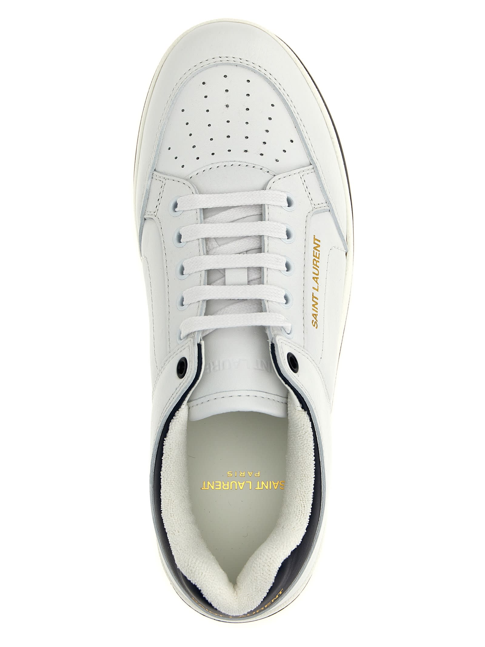 Shop Saint Laurent Sl/61 Sneakers In Blue