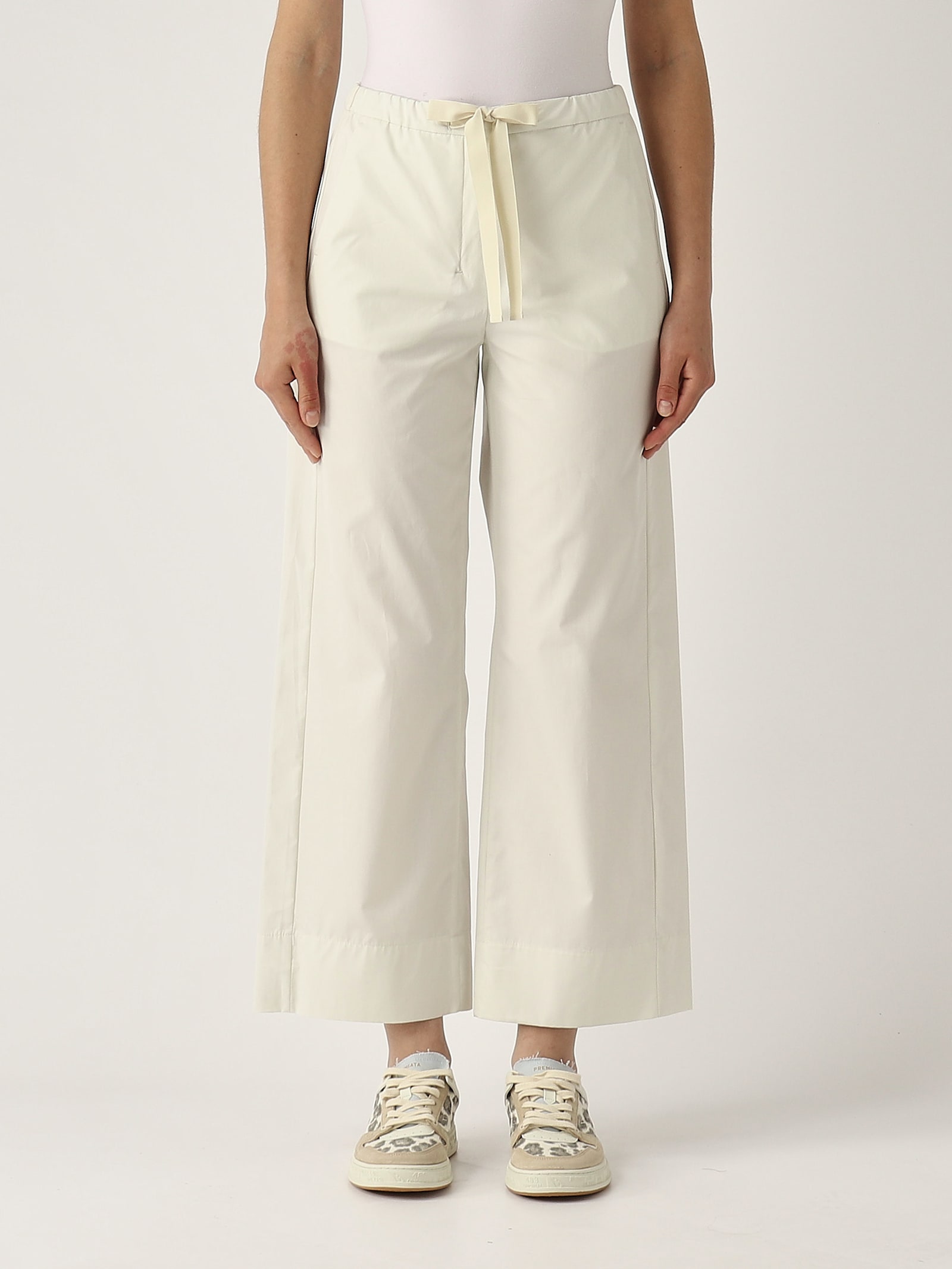 S Max Mara Argento Trousers In Neutral