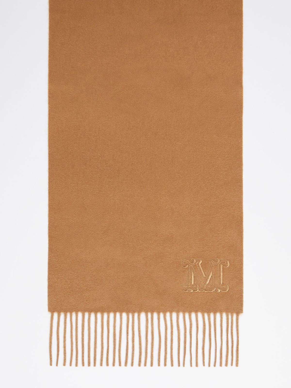 Shop Max Mara Wsdalia Scarf In Brown