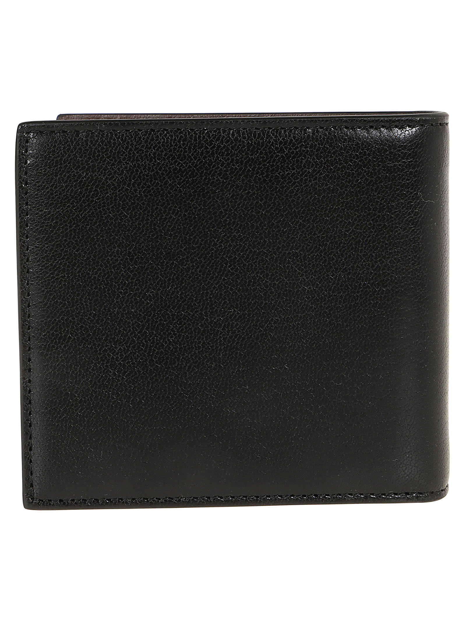 Shop Valentino Billfold Wallet Only Card Vlogo The Bold Edition In E Nero Cacao