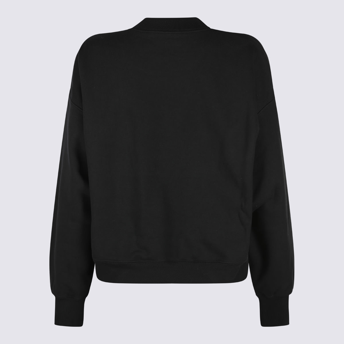 Shop Gucci Black Cotton Sweatshirt