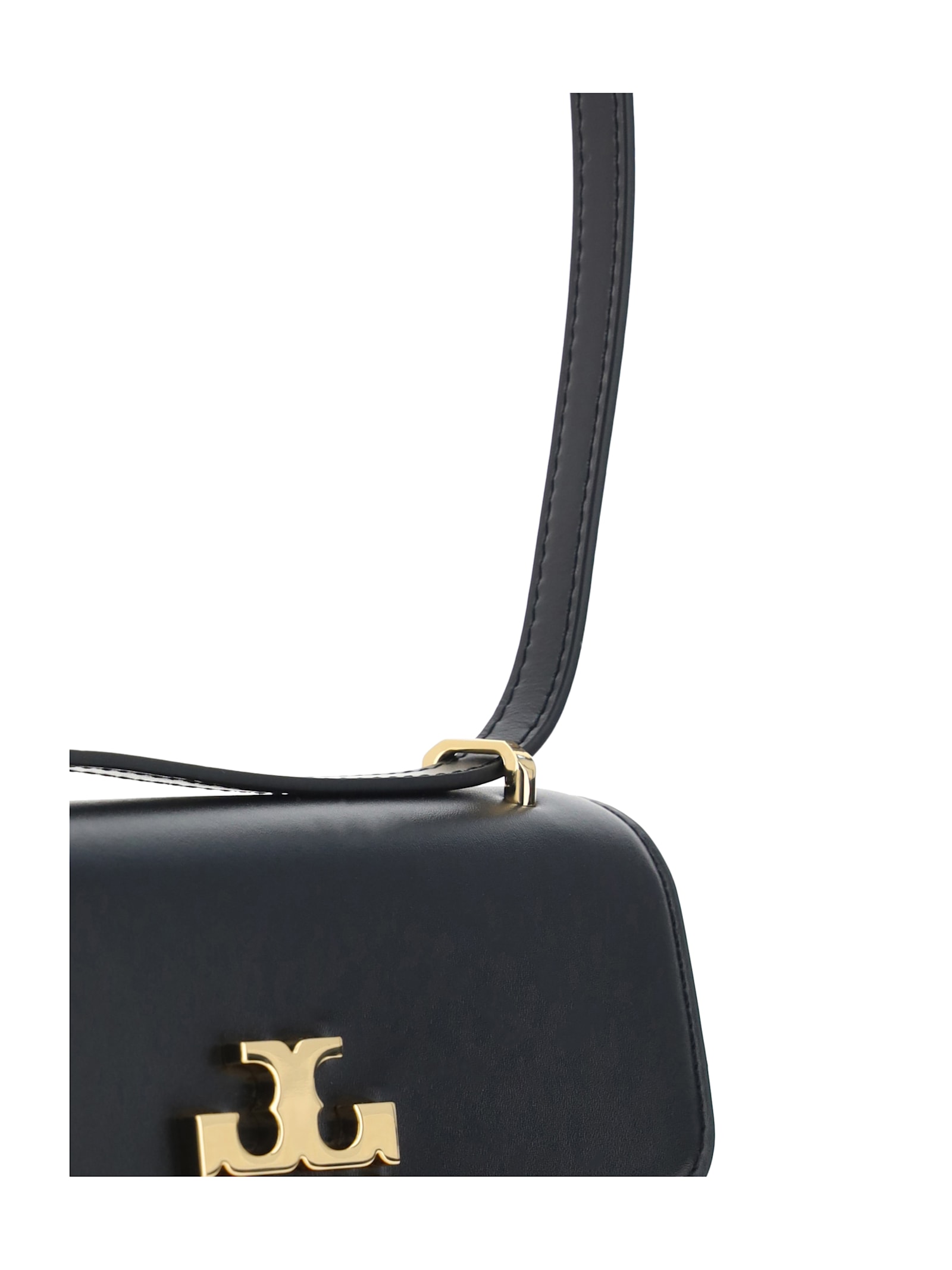 Shop Tory Burch Eleanor Small Shoulder Bag In Black