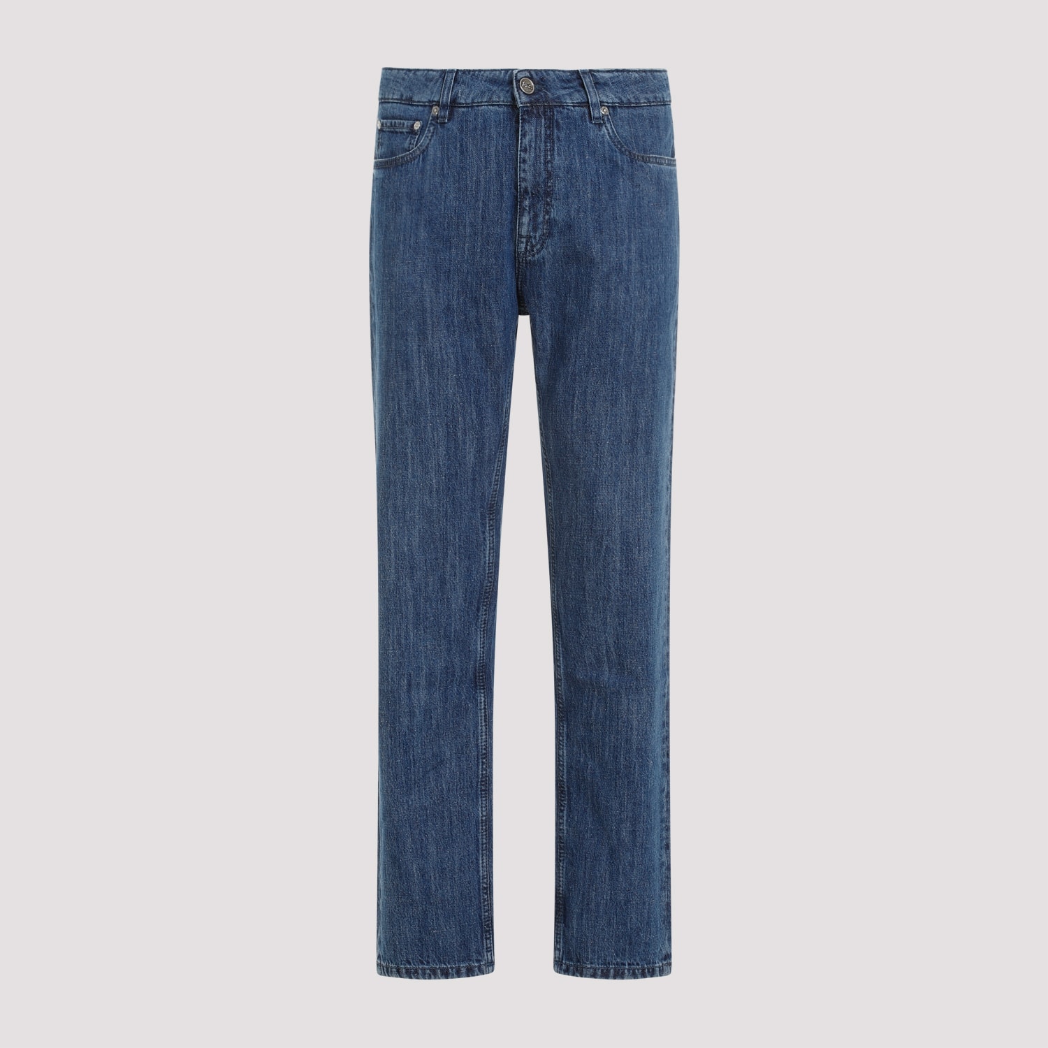 Shop Etro Roma Jeans In Blu Scurissimo