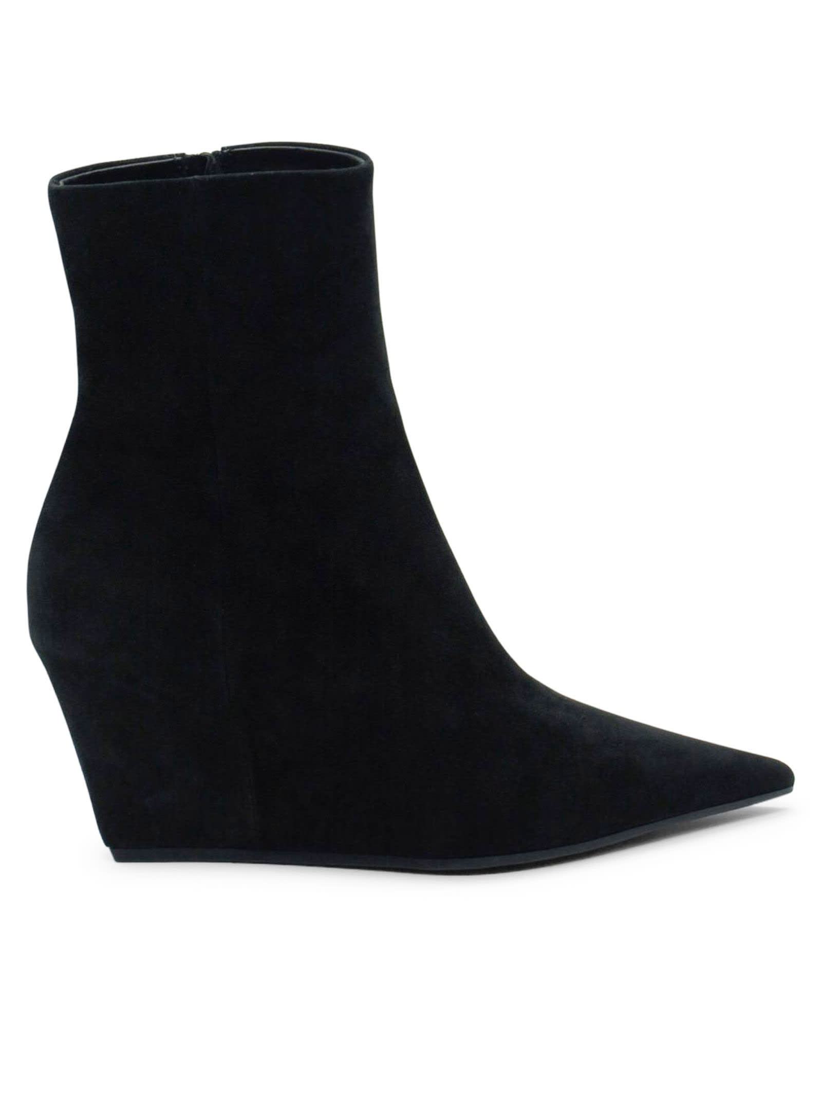 Vic Matié Cocoon Minimal Black Half Boots