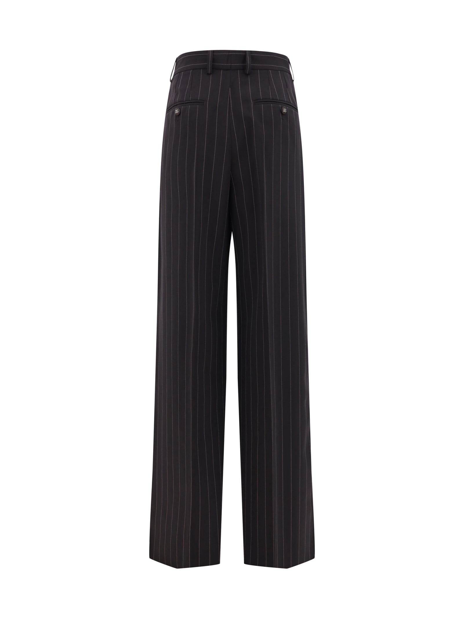 Shop Dolce & Gabbana Pants In Rigato