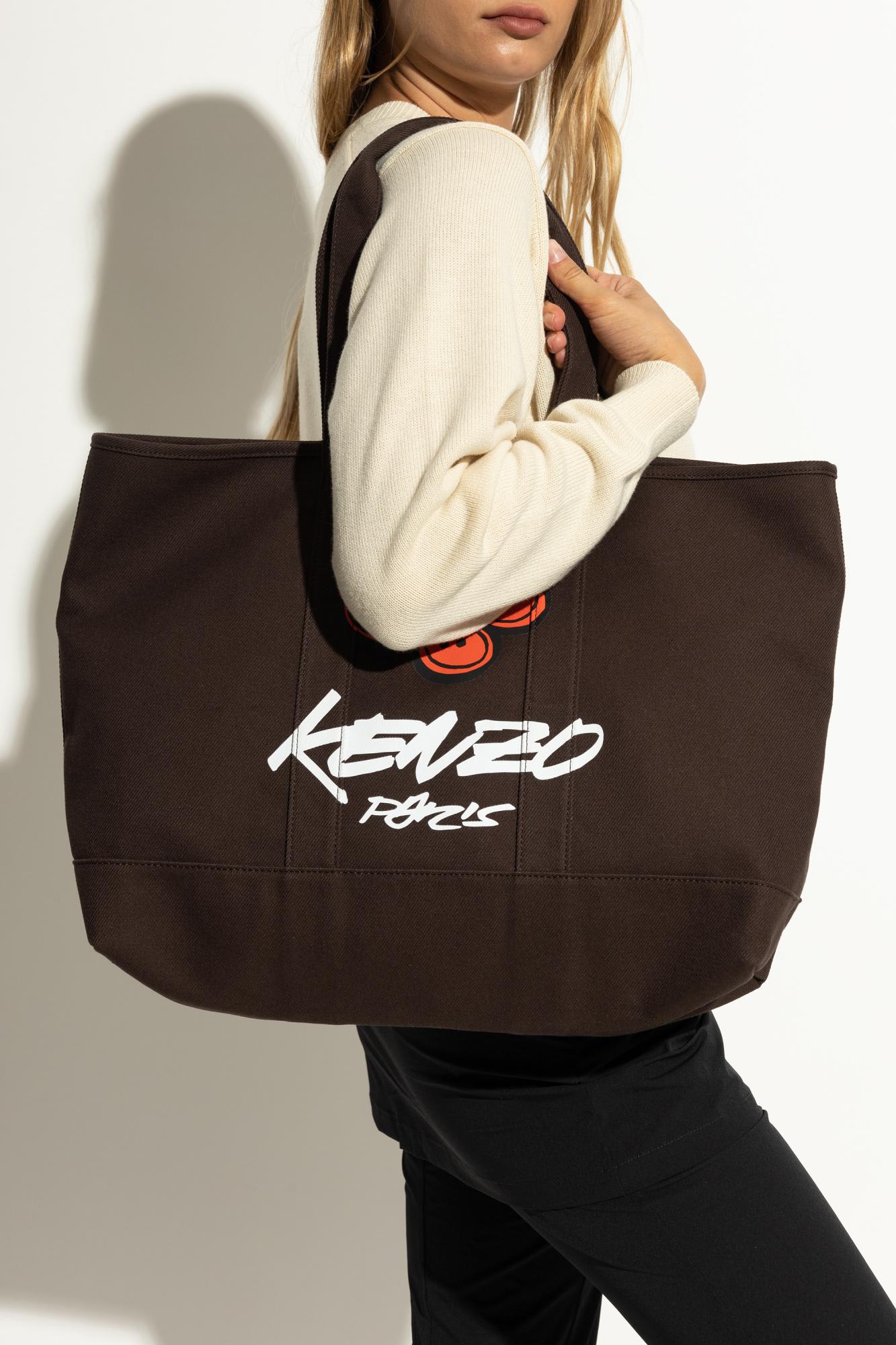 Kenzo Shopper-type Bag In Brown