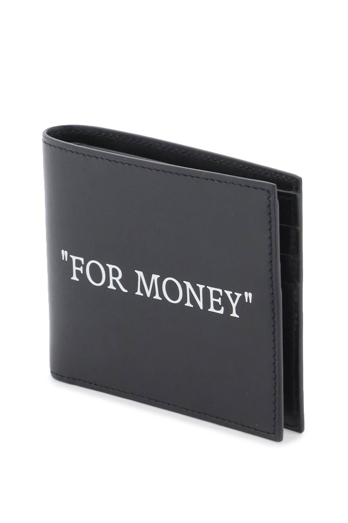 Shop Off-white Bookish Bifold Wallet In Black/white