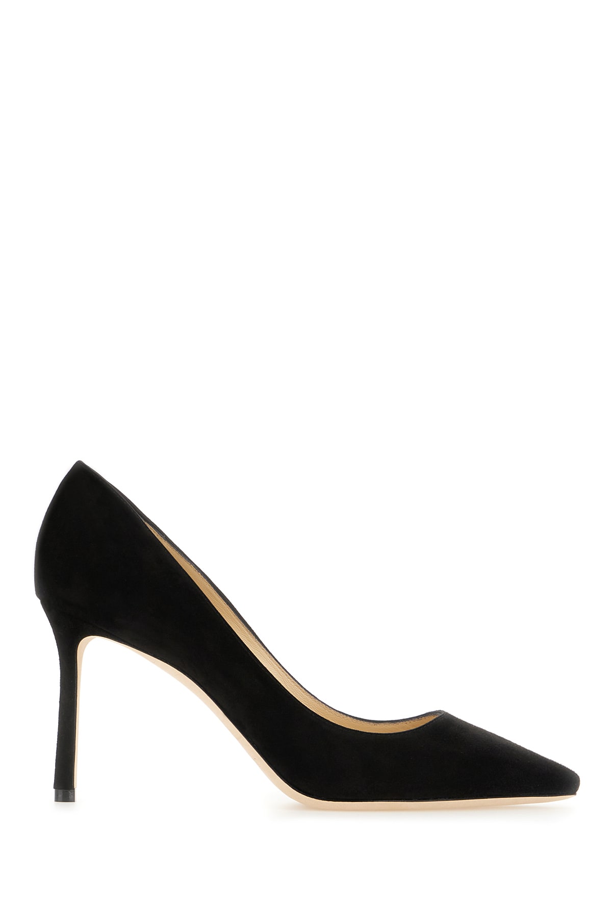 Jimmy Choo Black Suede Romy Pumps