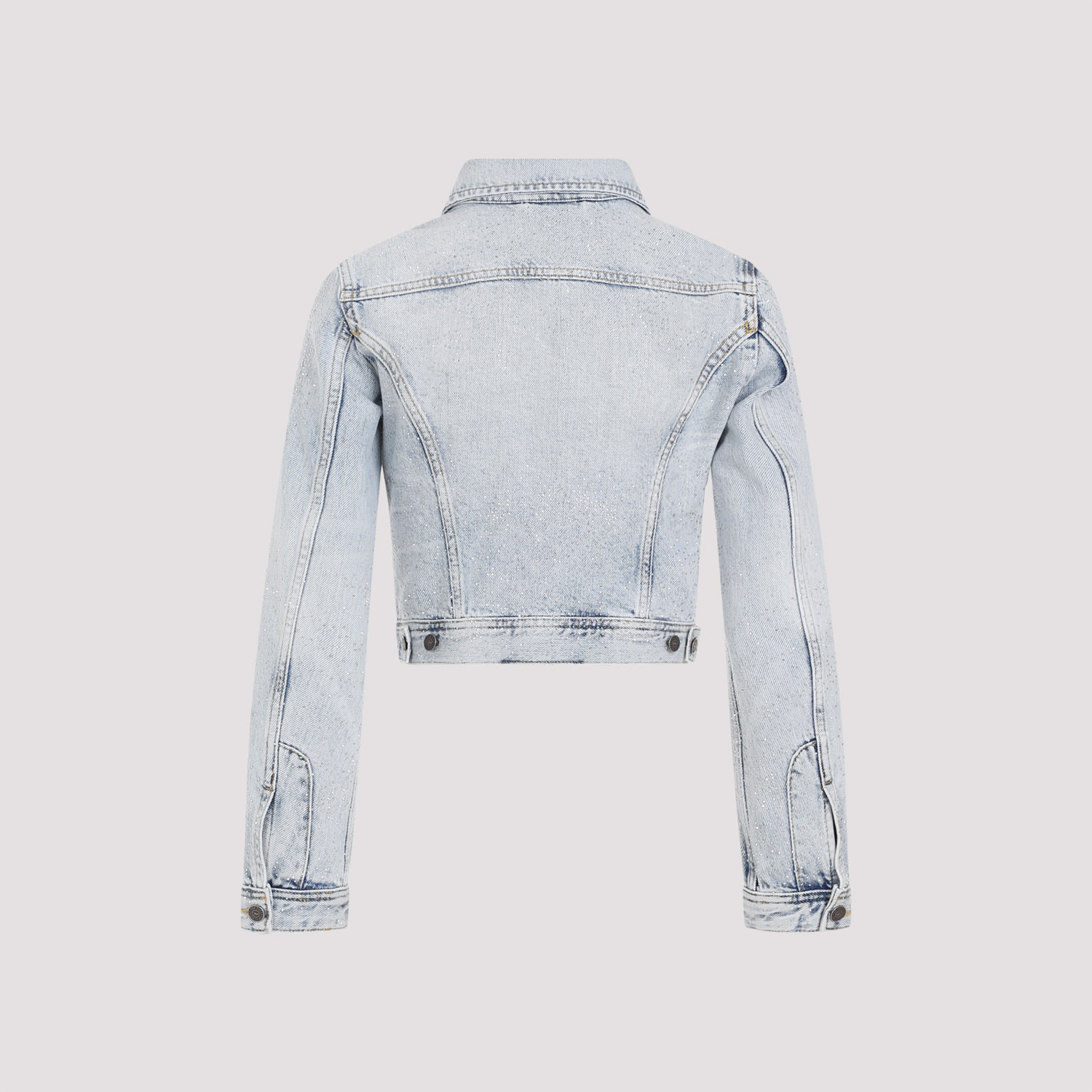 Shop Diesel De-slimmy Jacket In Denim