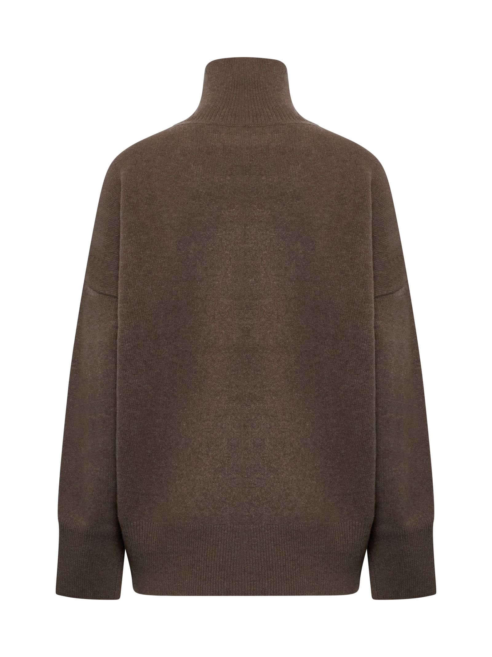 Shop Rohe Sweater In Taupe Melange