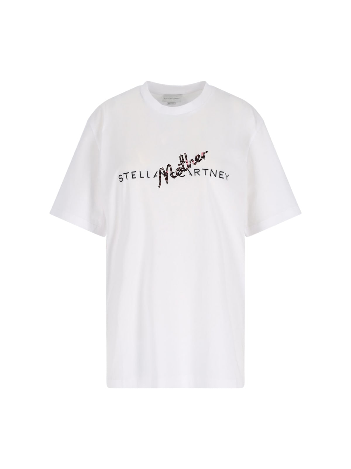 Sequin Logo T-shirt - Stella McCartney - Modalova