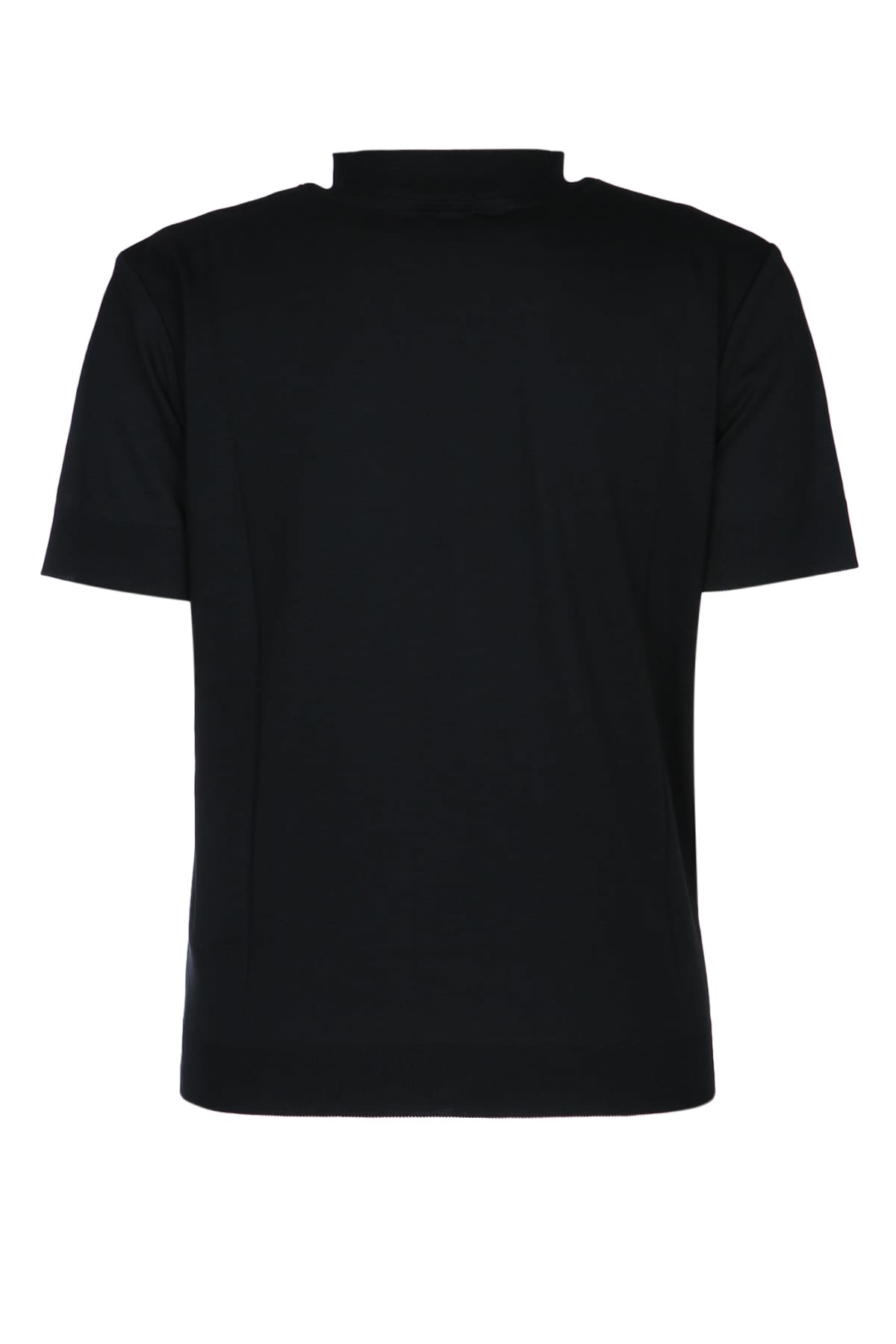 Calvin Klein Ss Refined Cotton Mock Nk Tee
