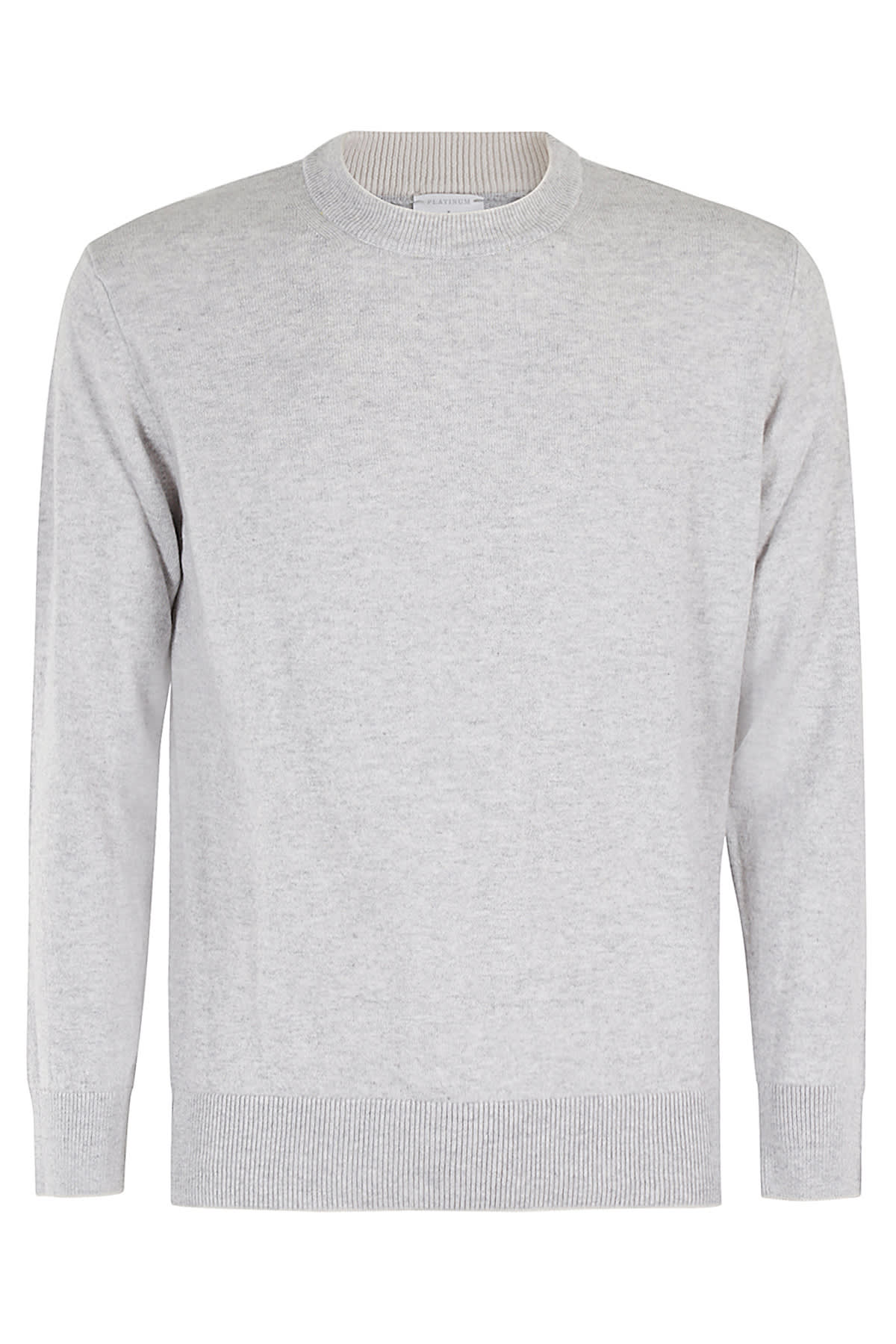 Eleventy Maglia Girocollo Tipping In Gray