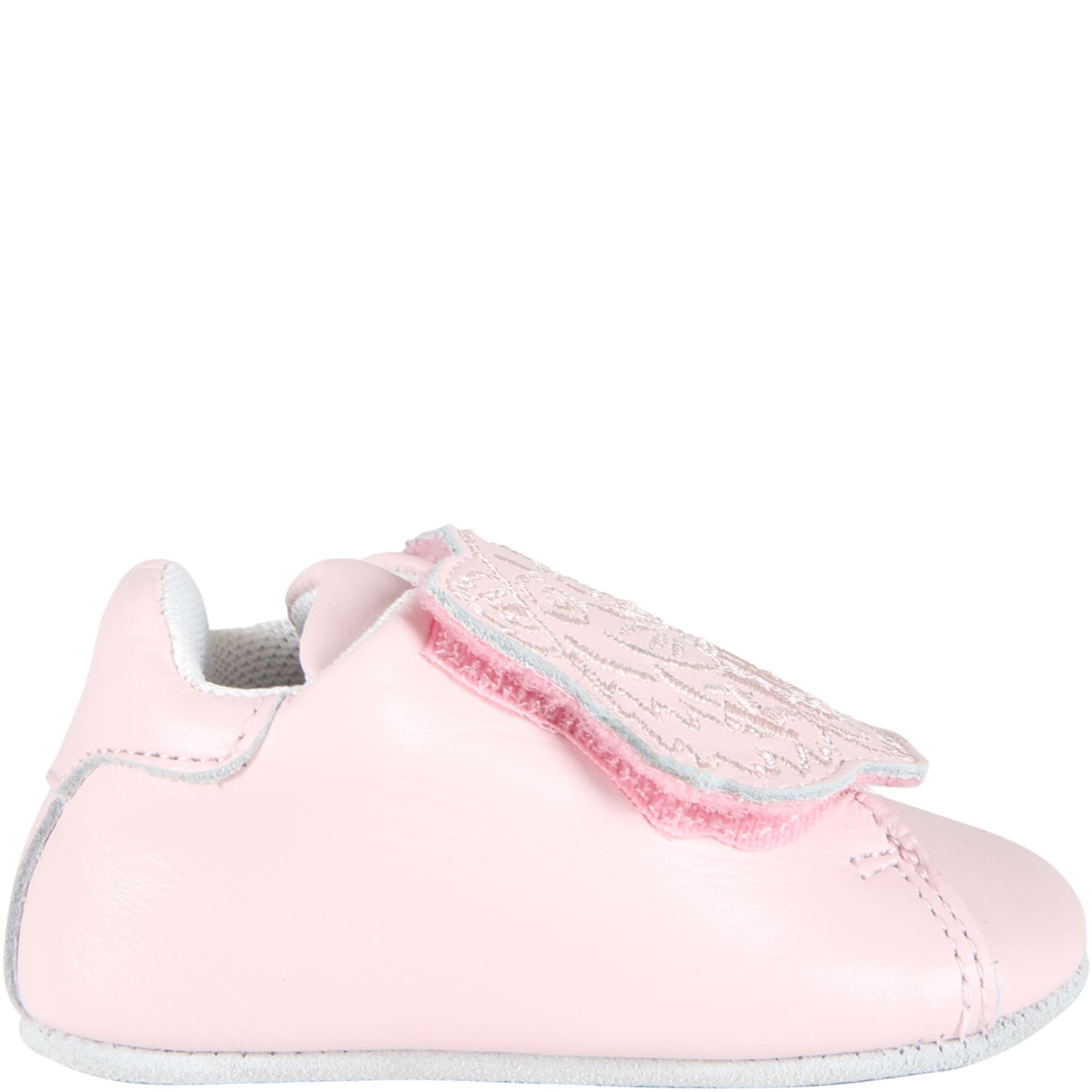 Kenzo Kids Pink Shoes For Baby Girl