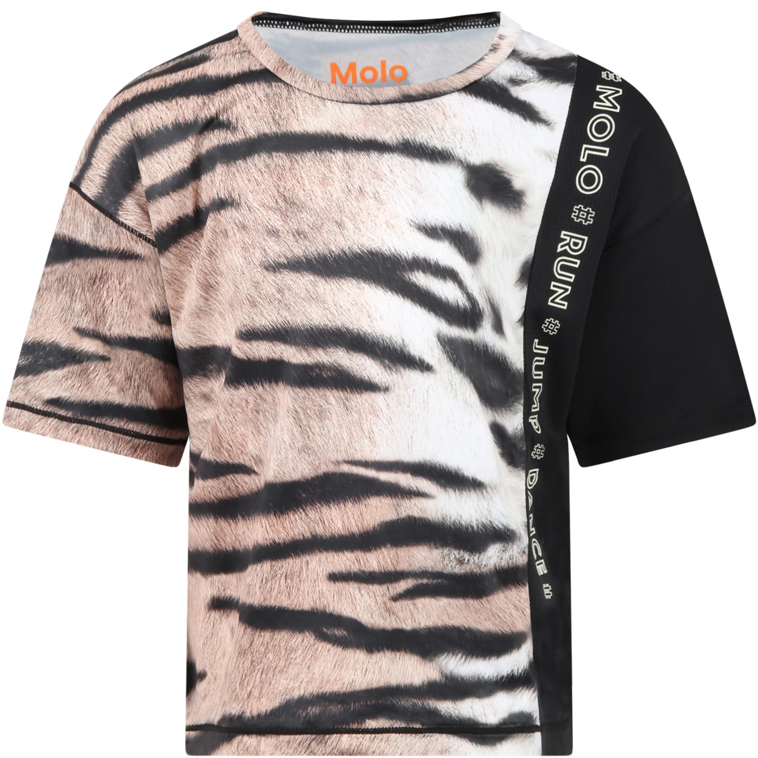 Molo Multicolor odessa T-shirt For Girl