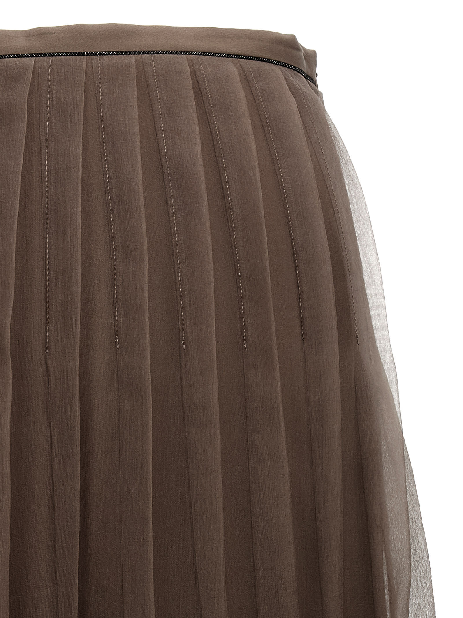 BRUNELLO CUCINELLI TULLE SKIRT 