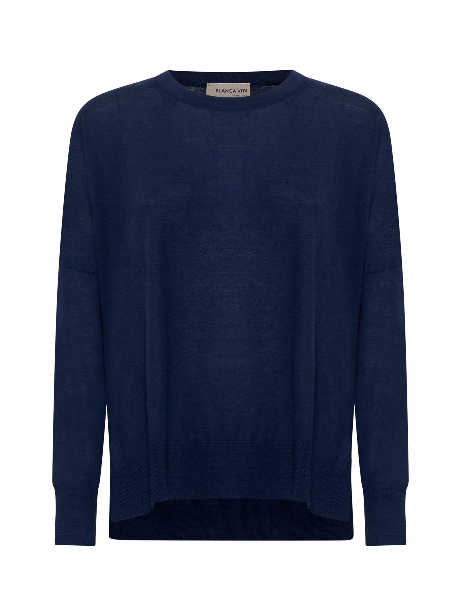 Shop Blanca Vita Sweater In Blue