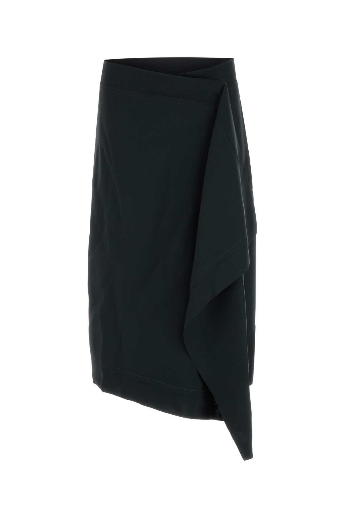 Ami Alexandre Mattiussi Black Wool Skirt Ami Alexandre Mattiussi Black Wool Skirt