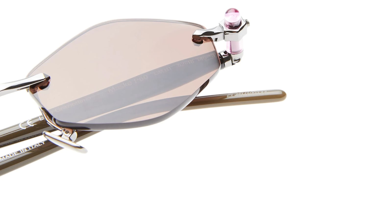 Kuboraum Mask P60 Gm Bt - Gunmetal Sunglasses In Metallic