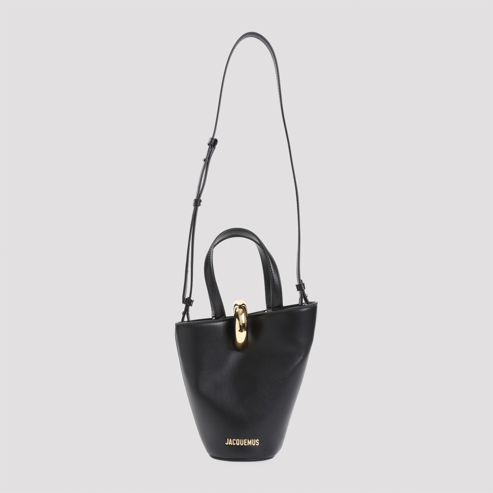 Jacquemus Le Petit Bambola Handbag In Black