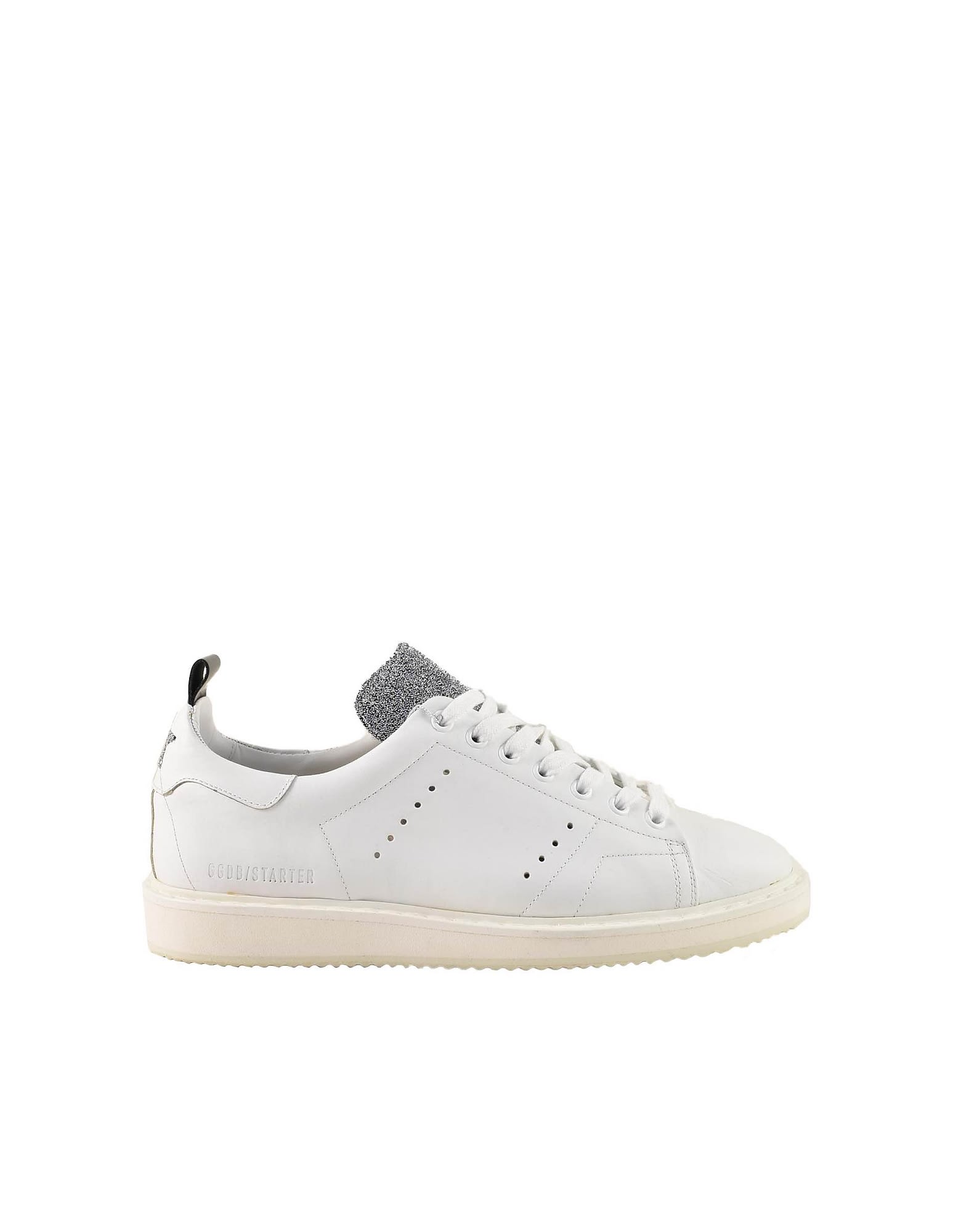 Golden Goose Womens White Sneakers
