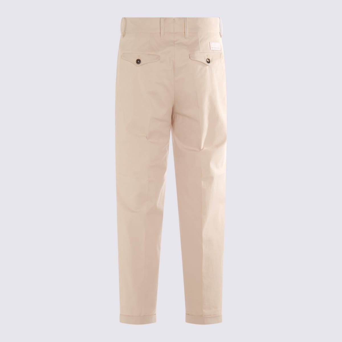 Nine In The Morning Straight-leg Trousers In Neutral