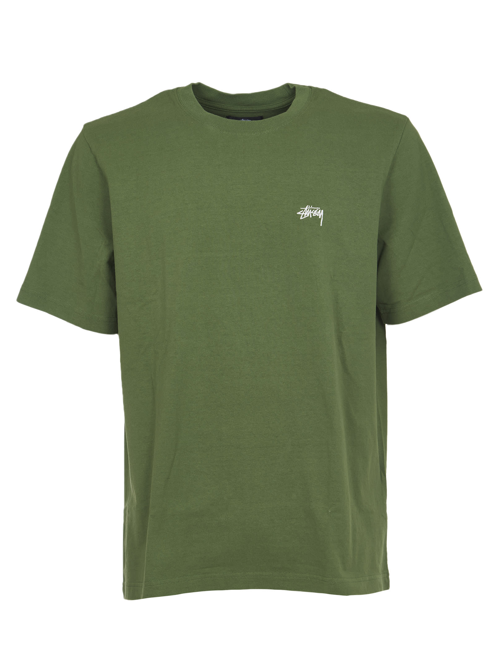 Stussy Green T-shirt With Logo