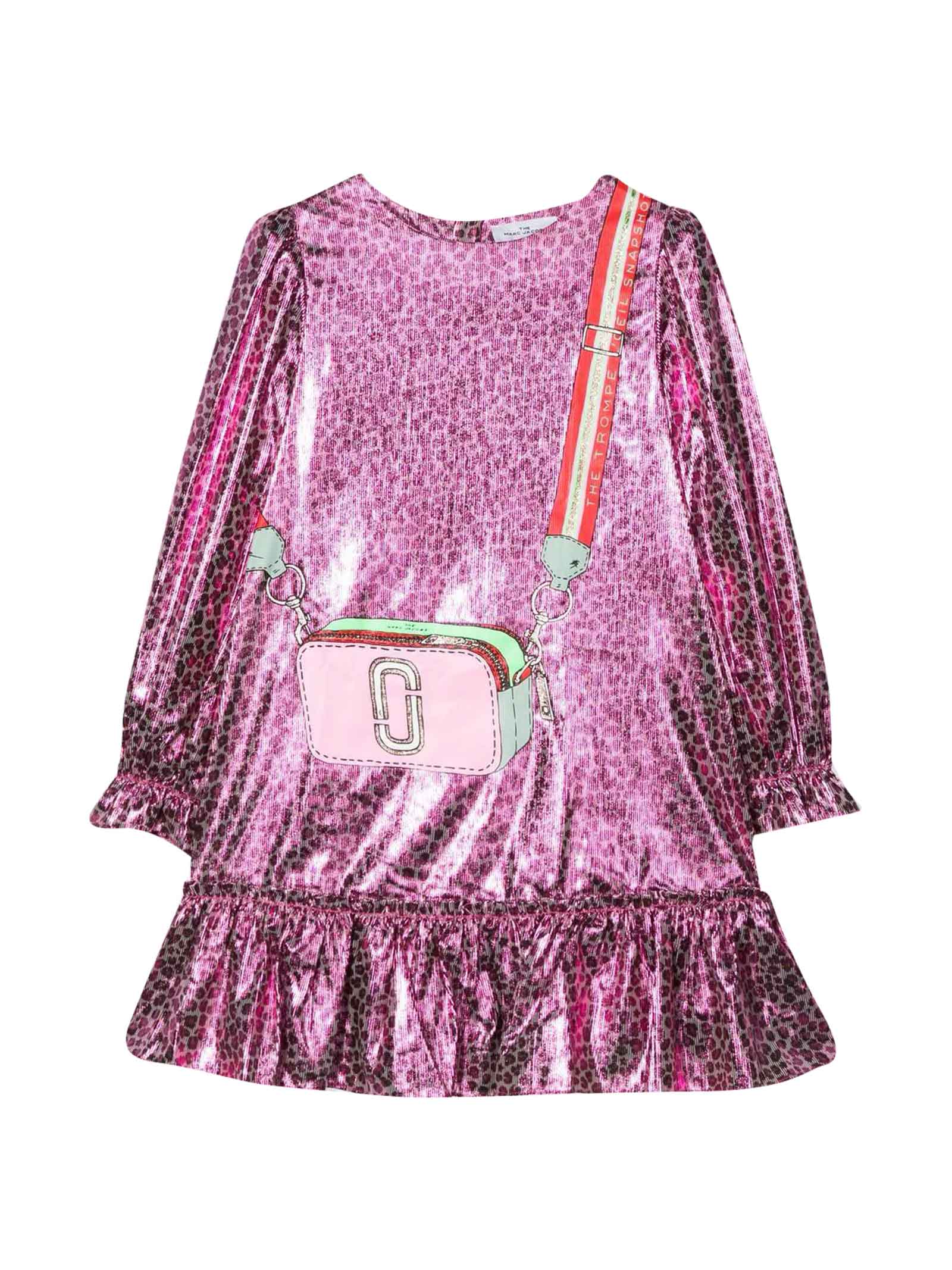 Little Marc Jacobs Purple Dress Girl
