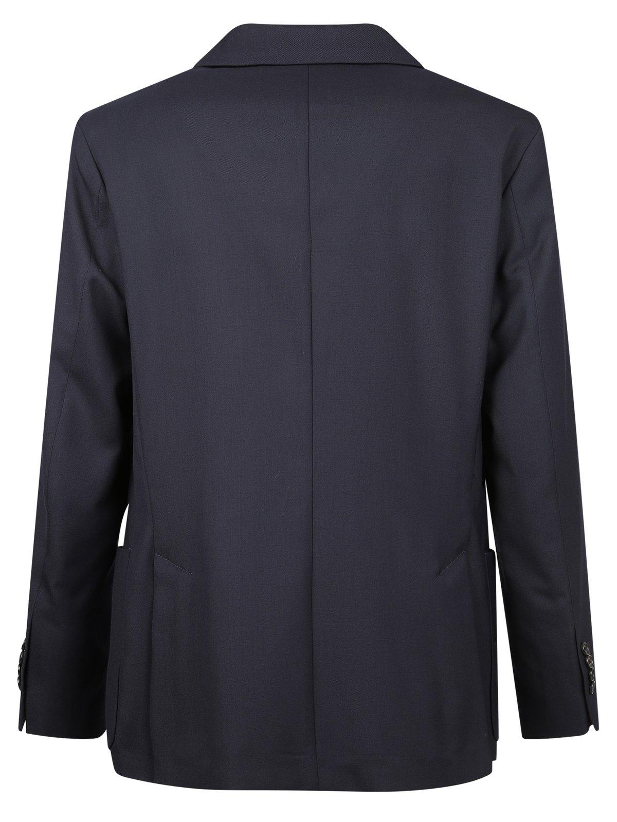Shop Ps By Paul Smith A Suit To Travel In Unlined Blazer Blazer In Dark Navy