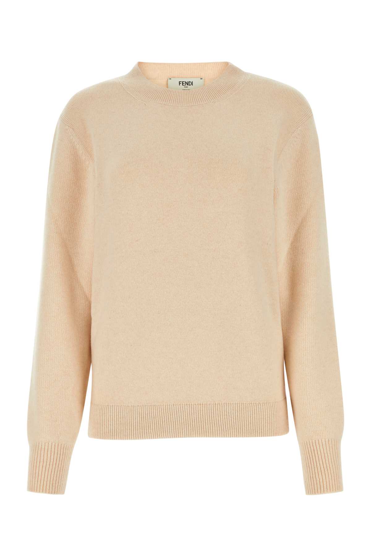 Sand Stretch Wool Blend Sweater