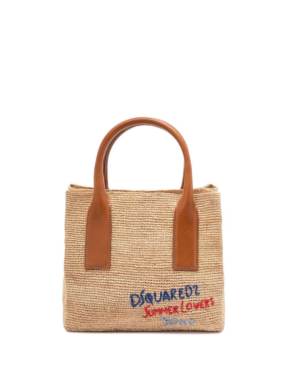 DSQUARED2 SUMMER LOVE TOTE BAG