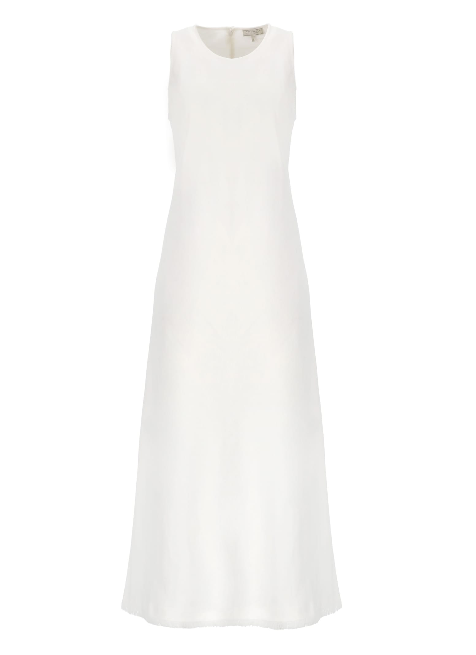 Shop Antonelli Matt Dress In White