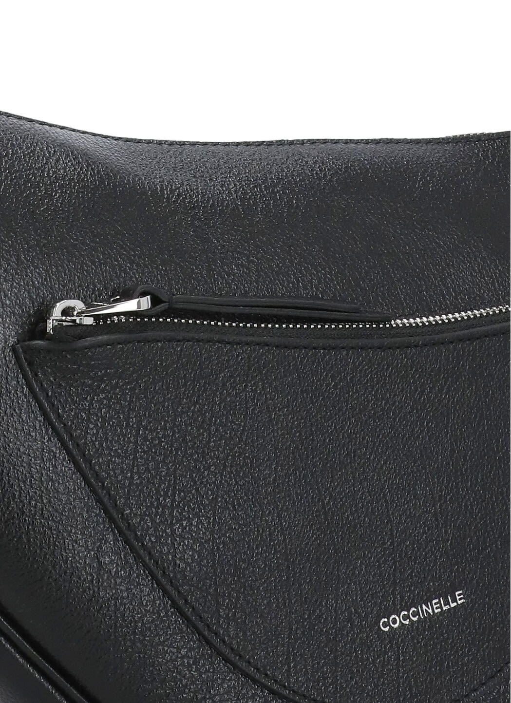 Shop Coccinelle Snuggie Shoulder Bag In Black