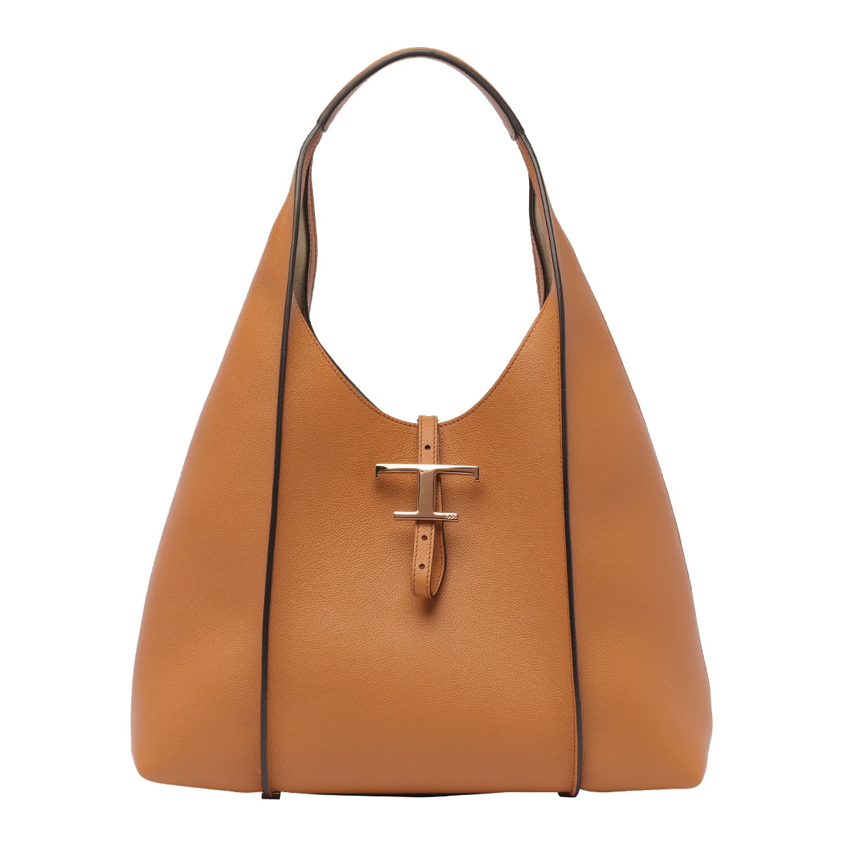 T Timeless Hobo Bag in Leather Large