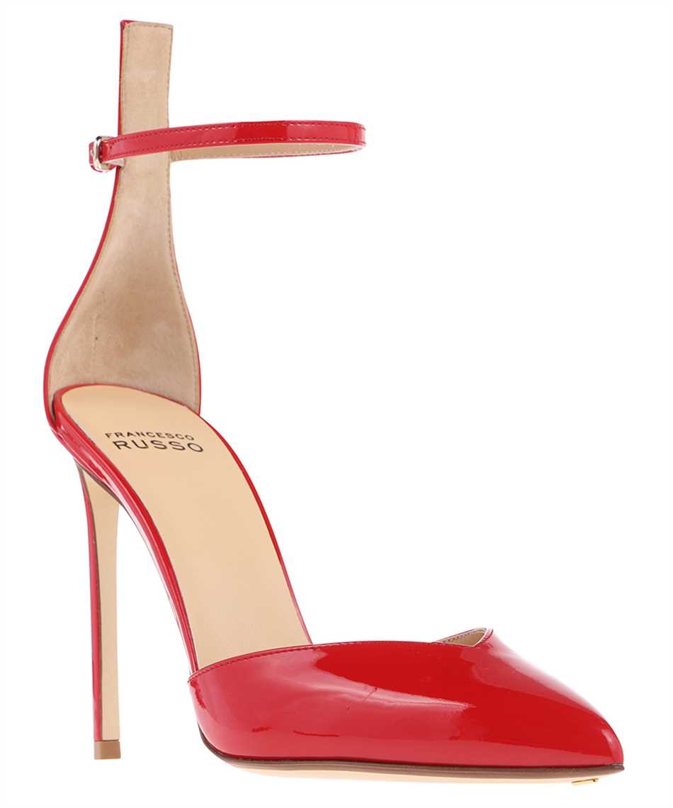 Shop Francesco Russo Patent Leather Pointy-toe Pumps In Red